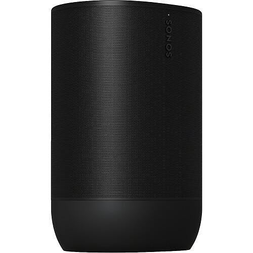 Sonos Move 2 Portable Outdoor Speaker Trueplay WiFi Bluetooth Side View Black