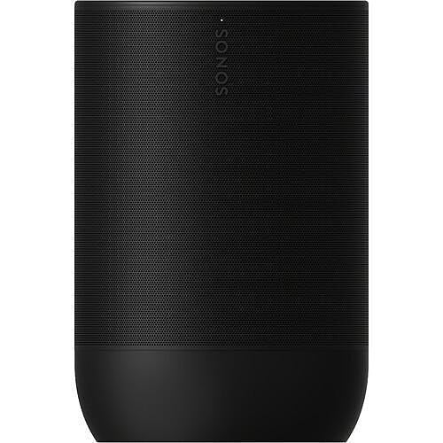 Sonos Move 2 Portable Outdoor Speaker Trueplay WiFi Bluetooth Black Front View