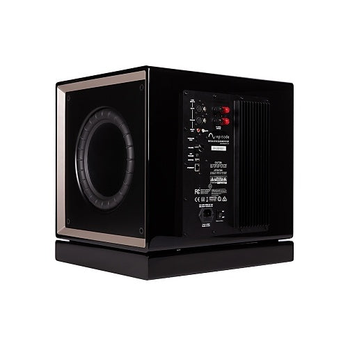 Episode ES-SUB-MEGA-D10-BLK 10" Dual Sealed Subwoofer side back view 2